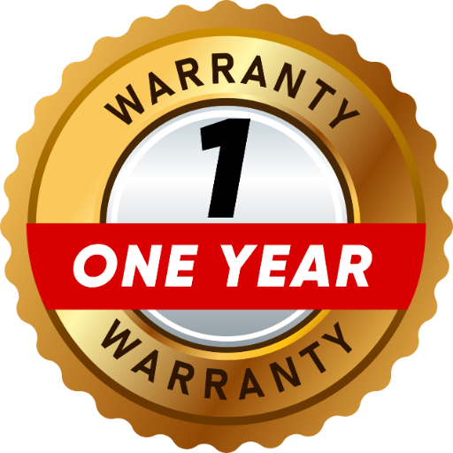 1 Year Warranty